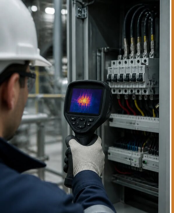 Тепловой контроль оборудования в Глазове для безопасности работ